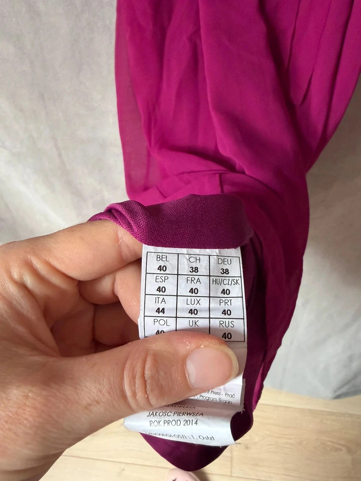 Vestido violeta tamanho 40 Promod – photo 4